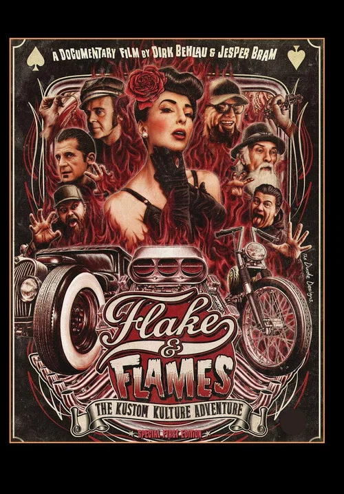 Flake & Flames постер