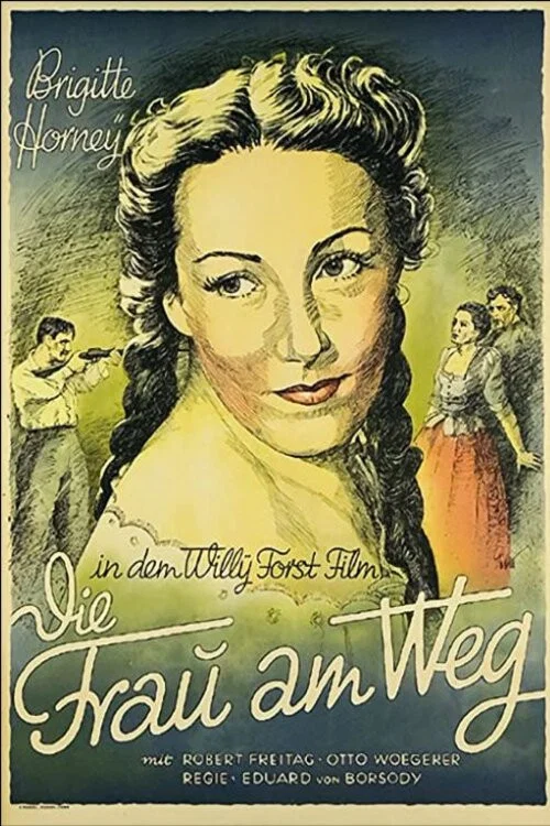Die Frau am Weg постер
