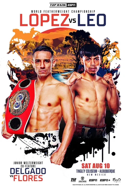 Luis Alberto Lopez vs. Angelo Leo постер