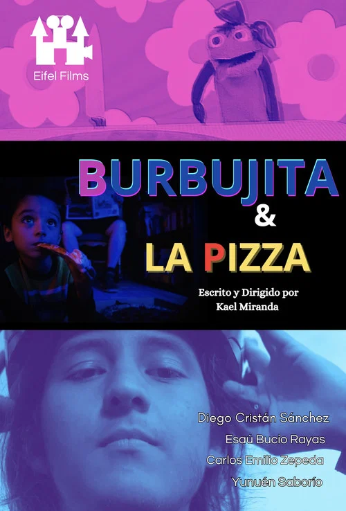 Burbujita y la pizza постер