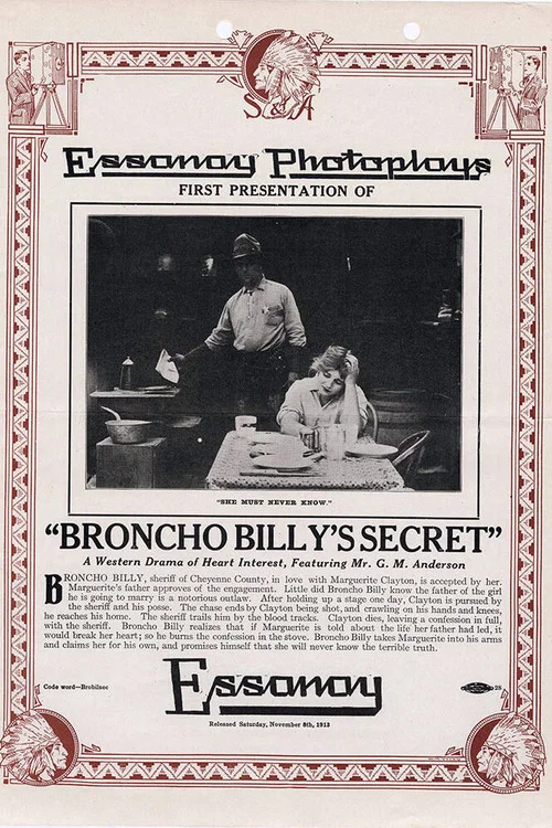Broncho Billy's Secret постер