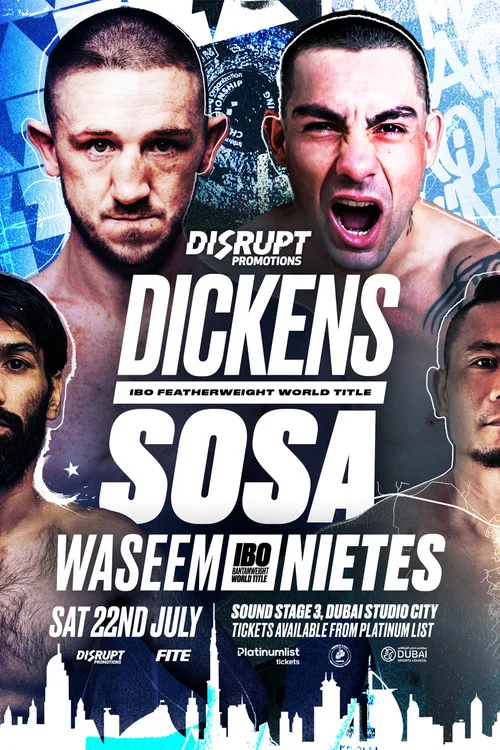 Jazza Dickens vs. Hector Andres Sosa постер