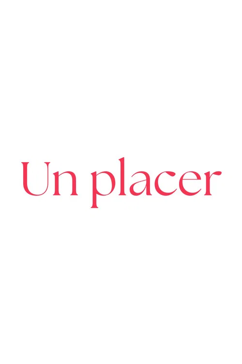 Un placer постер