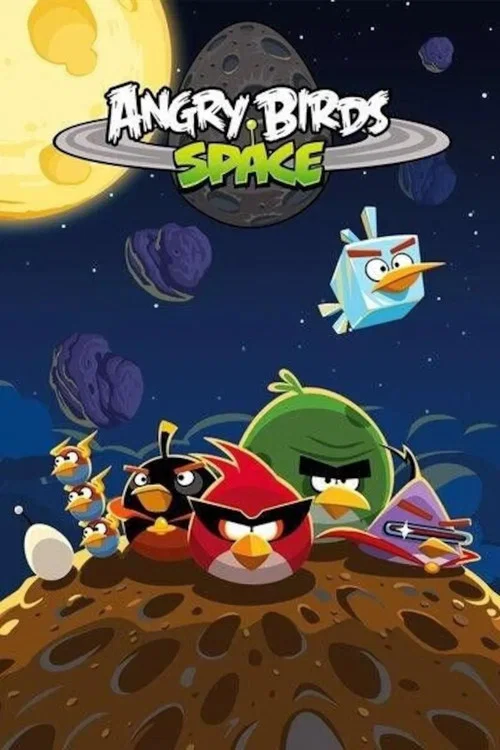 Angry Birds Space постер