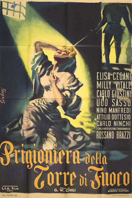 La prigioniera della torre di fuoco постер