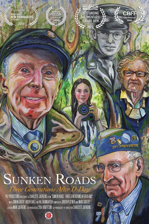 Sunken Roads: Three Generations After D-Day постер