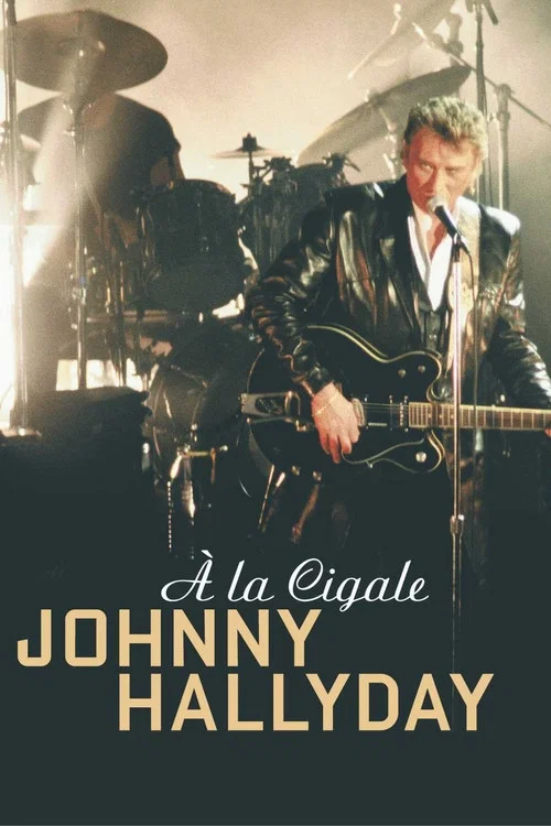 Johnny Hallyday à la Cigale постер