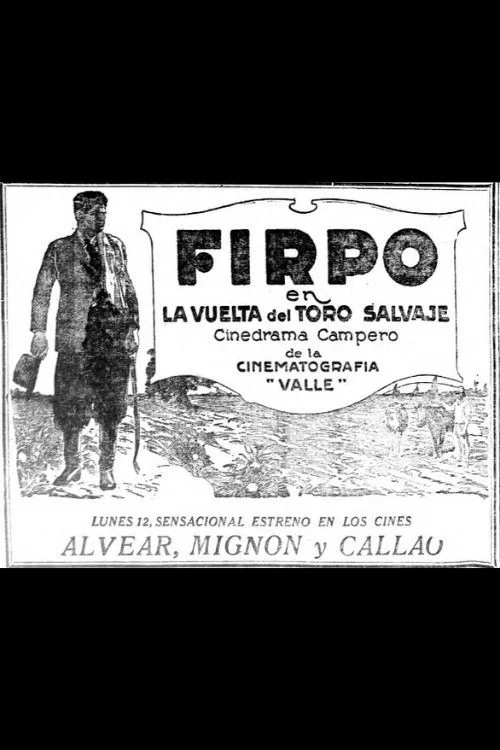 La vuelta del toro salvaje постер