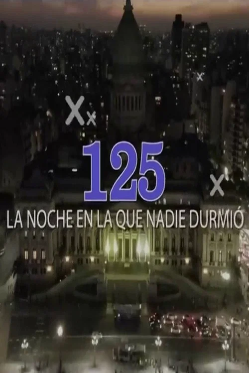 A 10 años de la 125: La noche en la que nadie durmió постер