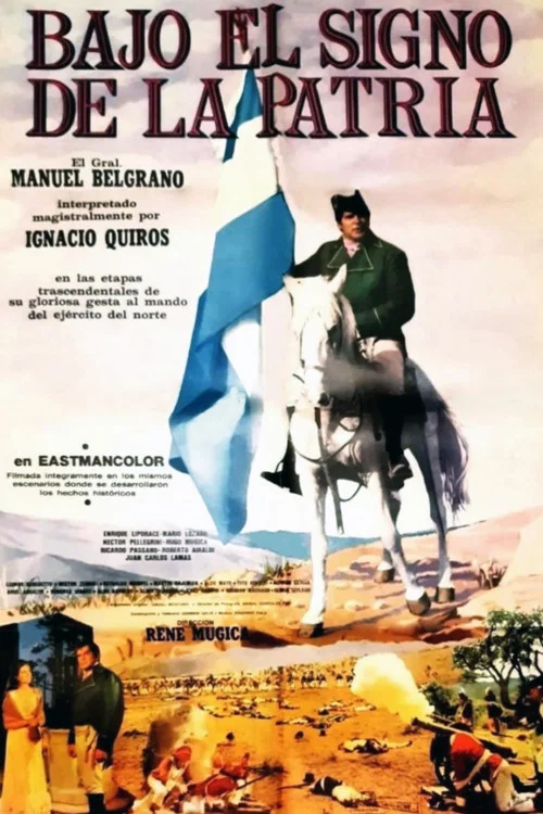 Bajo el signo de la patria постер