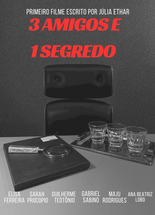3 amigos e 1 segredo постер
