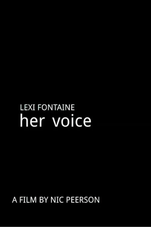 Her Voice постер