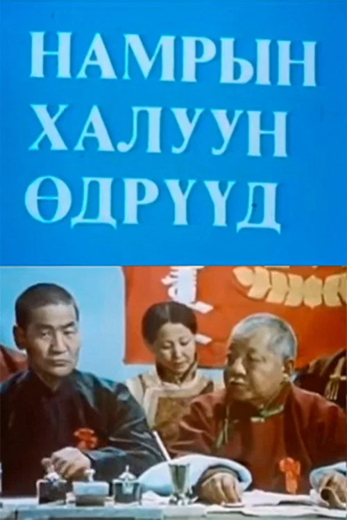 Намрын халуун өдрүүд постер