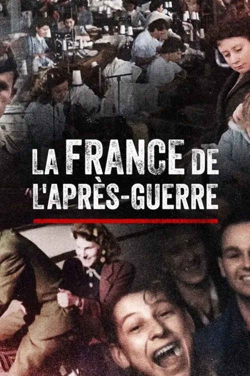 La France de l'après-guerre постер