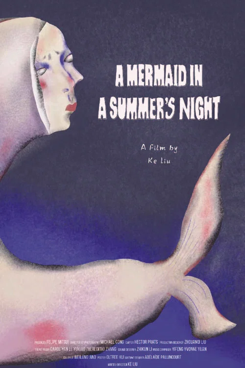 A Mermaid in a Summer's Night постер