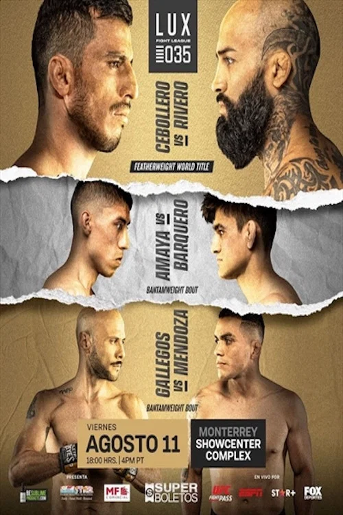 LUX Fight League 35 постер