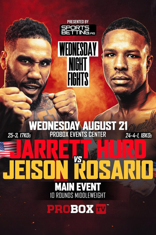 Jarrett Hurd vs. Jeison Rosario постер
