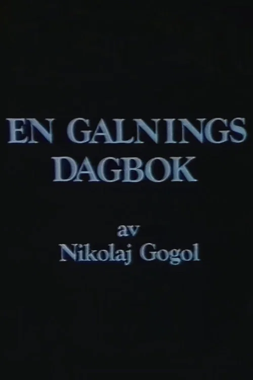 En Galnings Dagbok постер