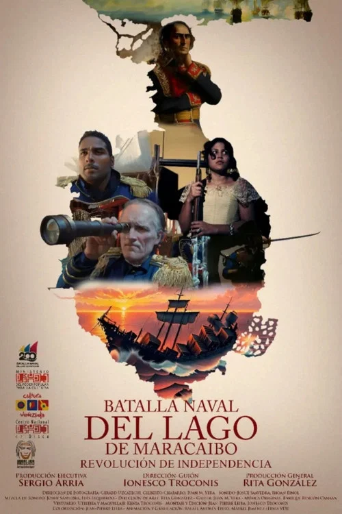 Batalla Naval del Lago: Revolución de Independencia постер