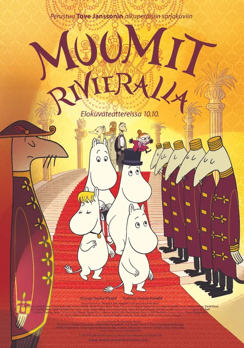Мумитролли на Ривьере постер