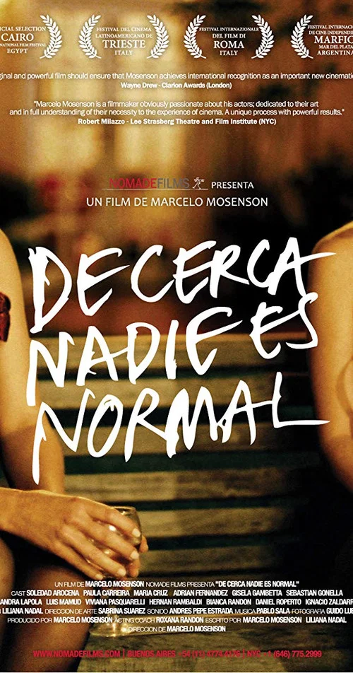De cerca nadie es normal постер