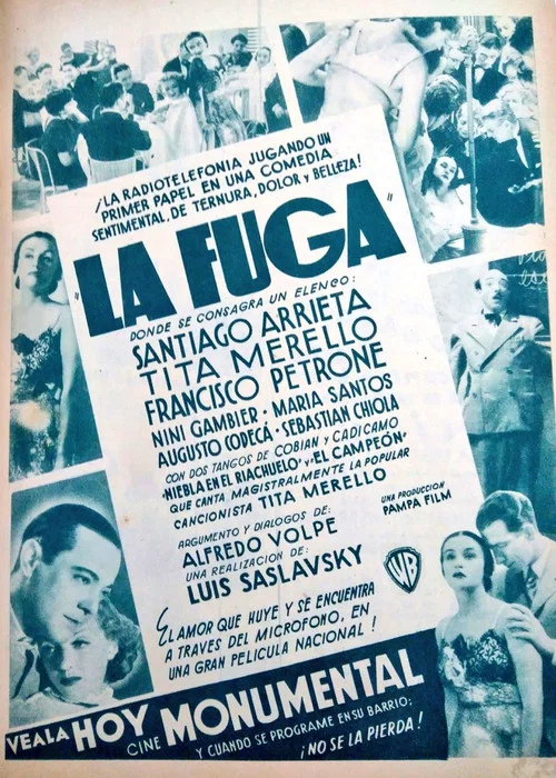 La fuga постер