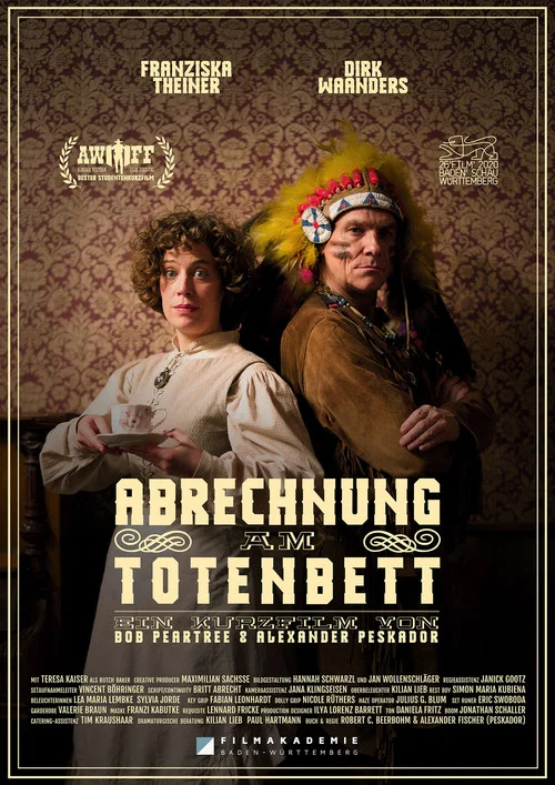 Abrechnung am Totenbett постер