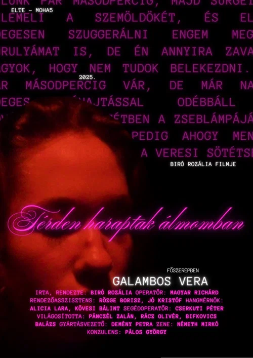 Térden haraptak álmomban постер