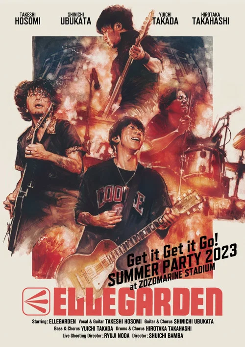 ELLEGARDEN「Get it Get it Go! SUMMER PARTY 2023」 постер