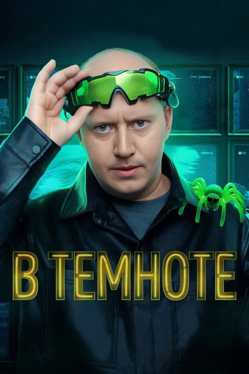В темноте постер