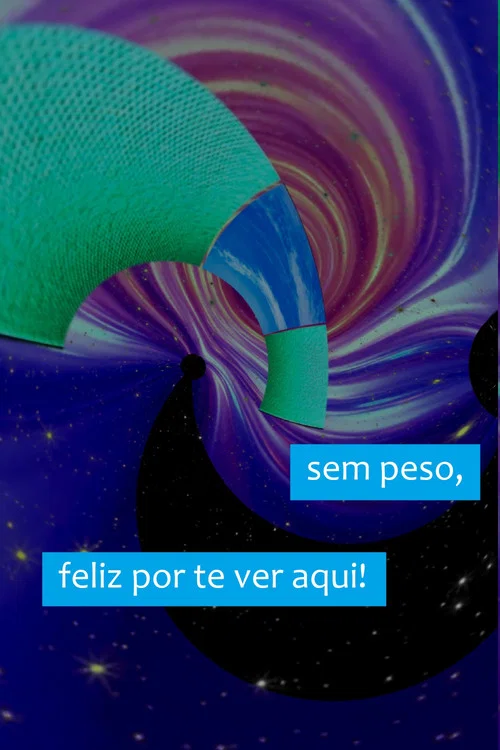 sem peso, feliz por te ver aqui! постер
