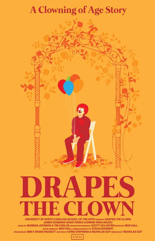 Drapes, the Clown постер