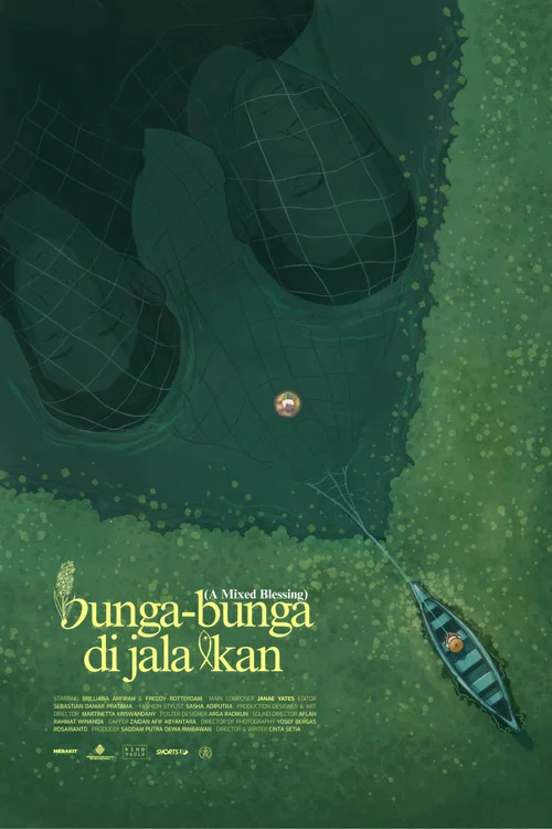 Bunga-Bunga Di Jala Ikan постер