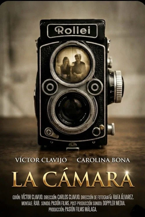 La cámara постер