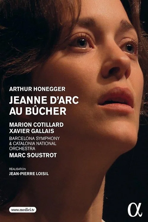 Jeanne d'Arc au bûcher постер