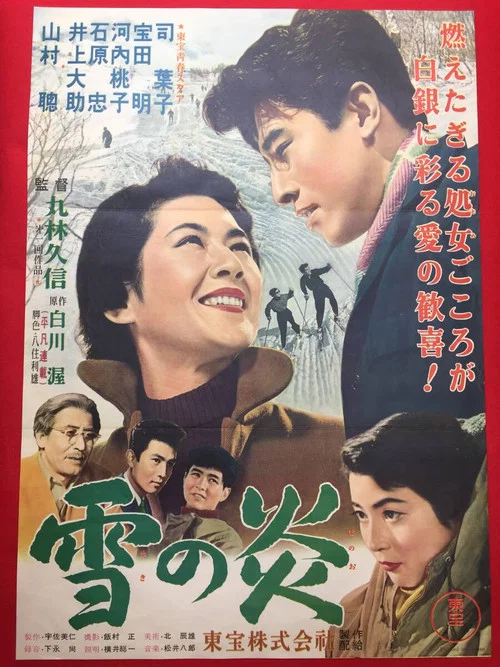 雪の炎 постер