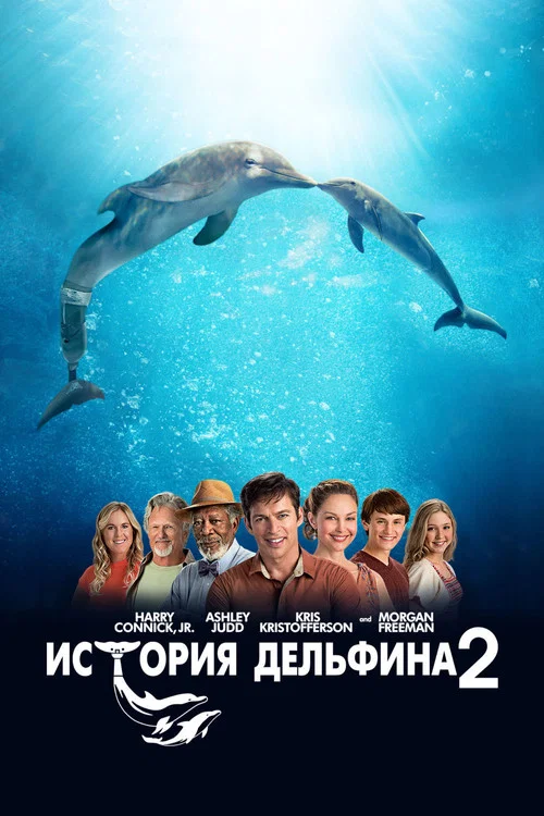 История дельфина 2 постер