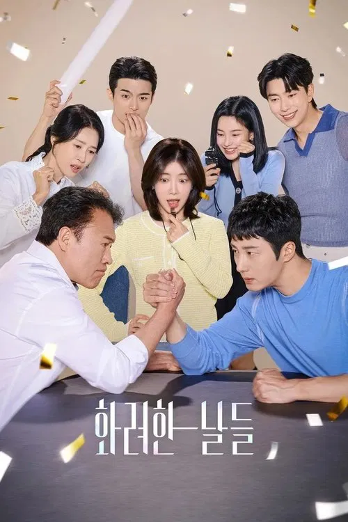 화려한 날들 постер