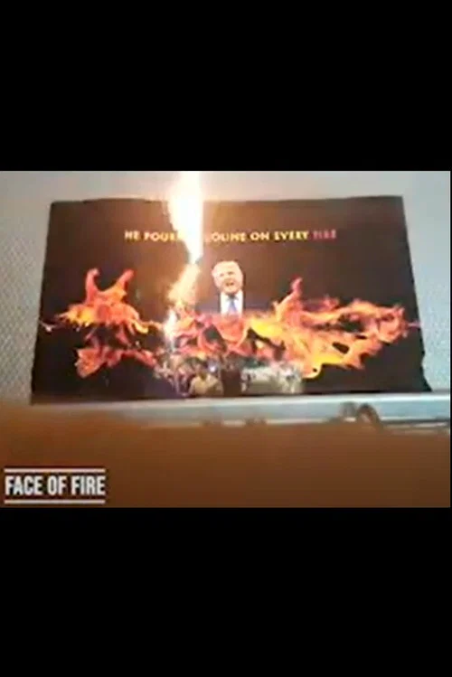 FACE OF FIRE постер