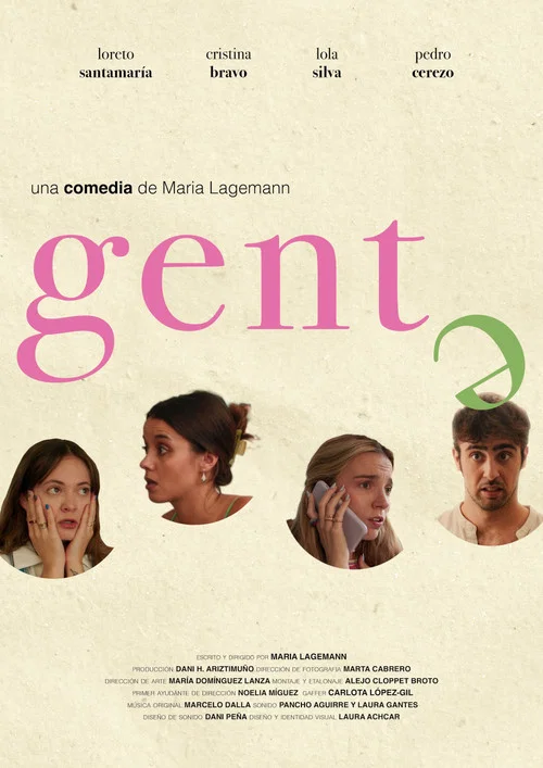 Gente постер