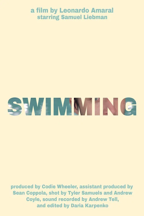 Swimming постер