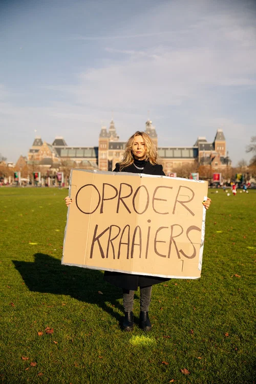 Oproerkraaiers постер