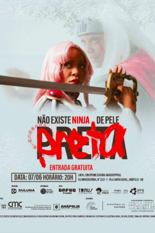 Não Existe Ninja de Pele Preta постер