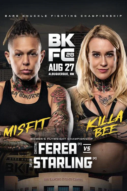 BKFC 28: Ferea vs. Starling постер