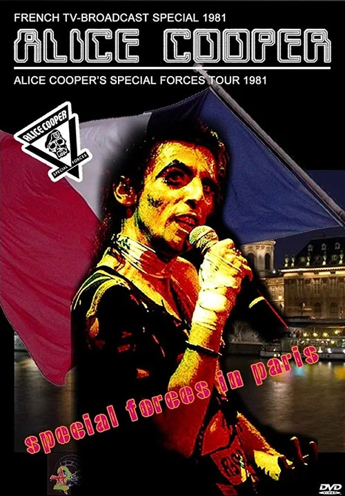 Alice Cooper à Paris постер