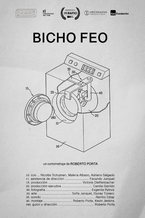 Bicho feo постер