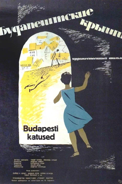 Будапештские крыши постер