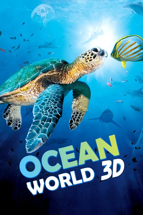 Большое путешествие вглубь океанов 3D постер