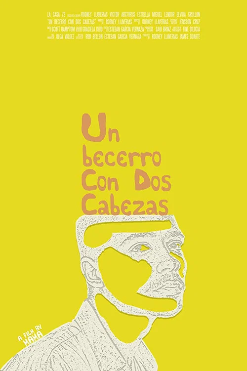 Un becerro con dos cabezas постер