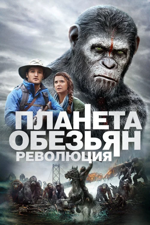 Планета обезьян: Революция постер